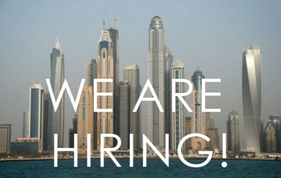 Join our team in Dubai!